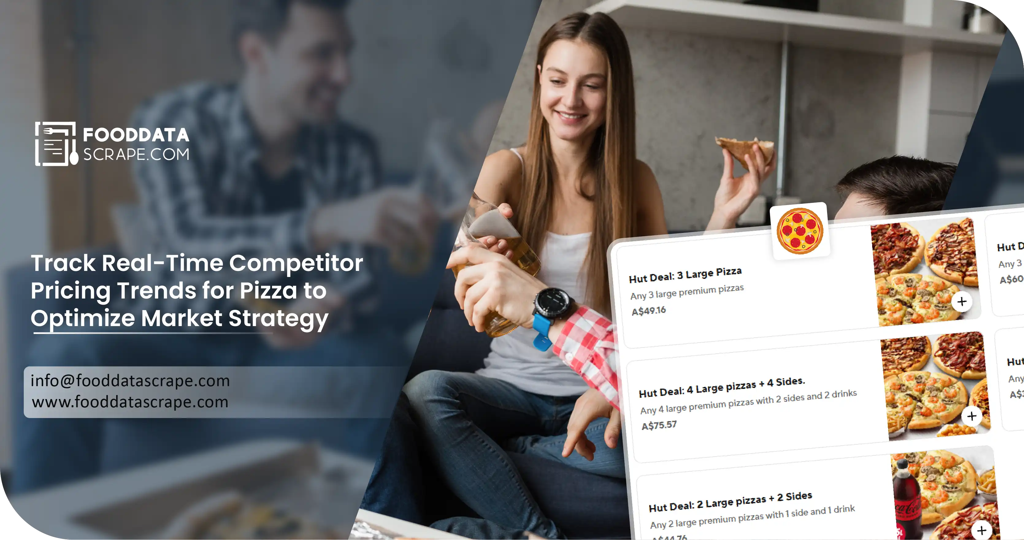Track Real-Time Competitor Pricing Trends for Pizza to Optimize Market Strategy